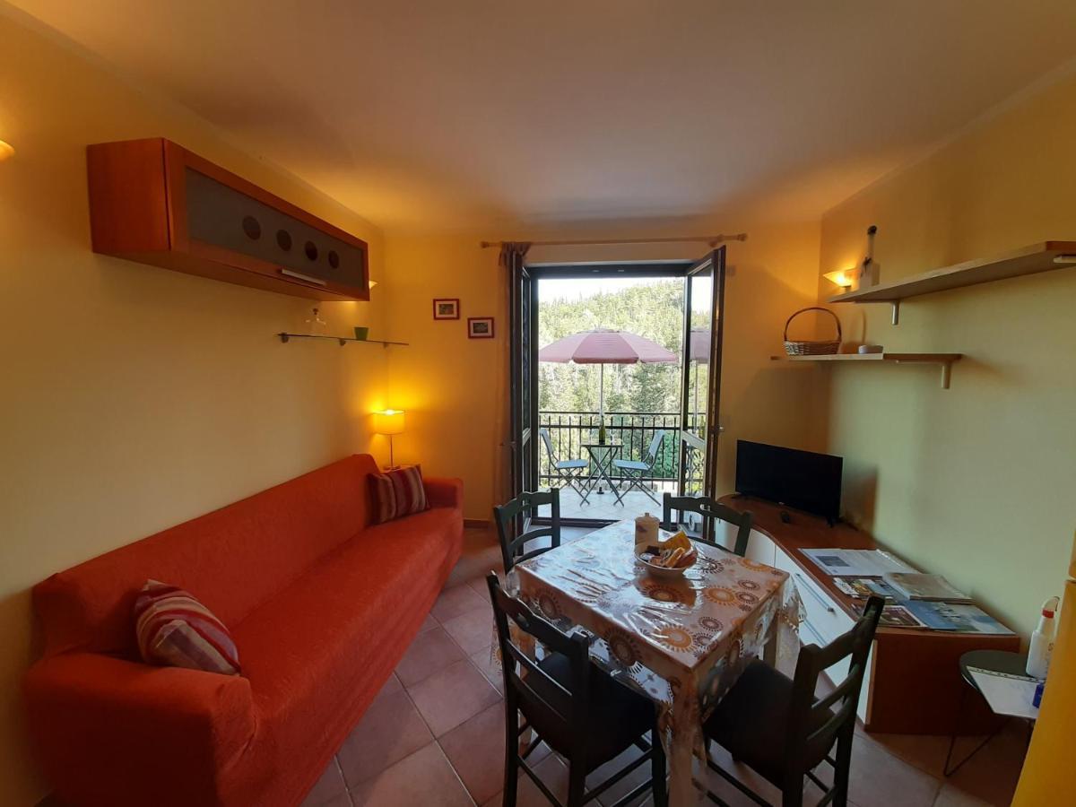 Terrazza Su Fosso Bianco Apartamento Bagni San Filippo Exterior foto